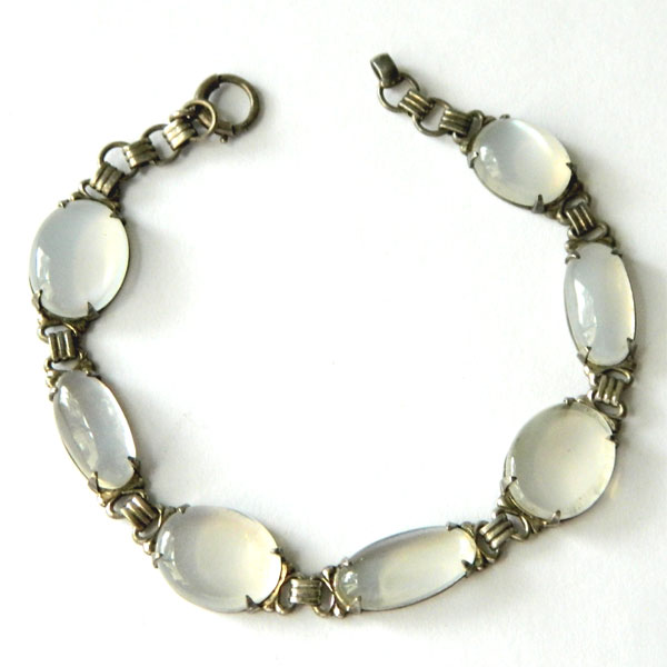 Art Deco moonstone bracelet