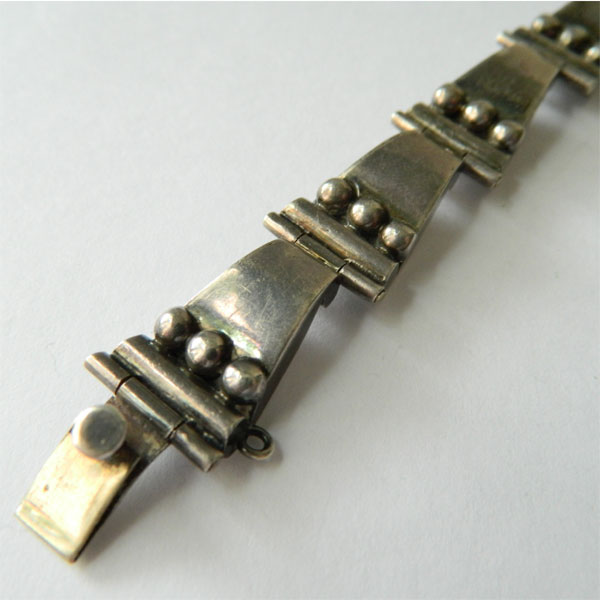 Vintage Mexican silver bracelet