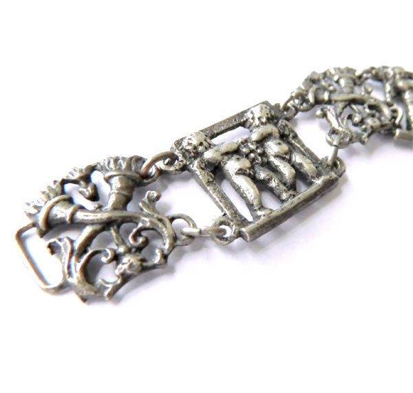 Antique Italian silver bracelet