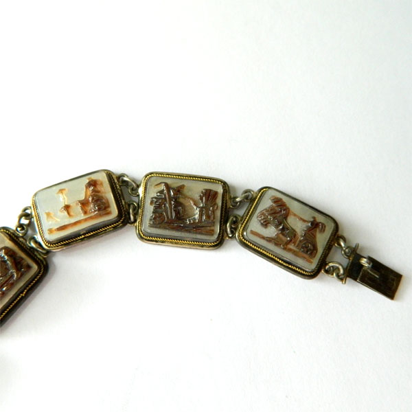 1930's seven days of the week bracelet