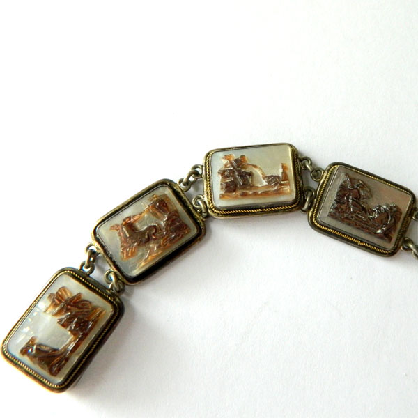 1930's seven days of the week bracelet