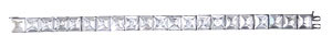 Diamonbar sterling bracelet