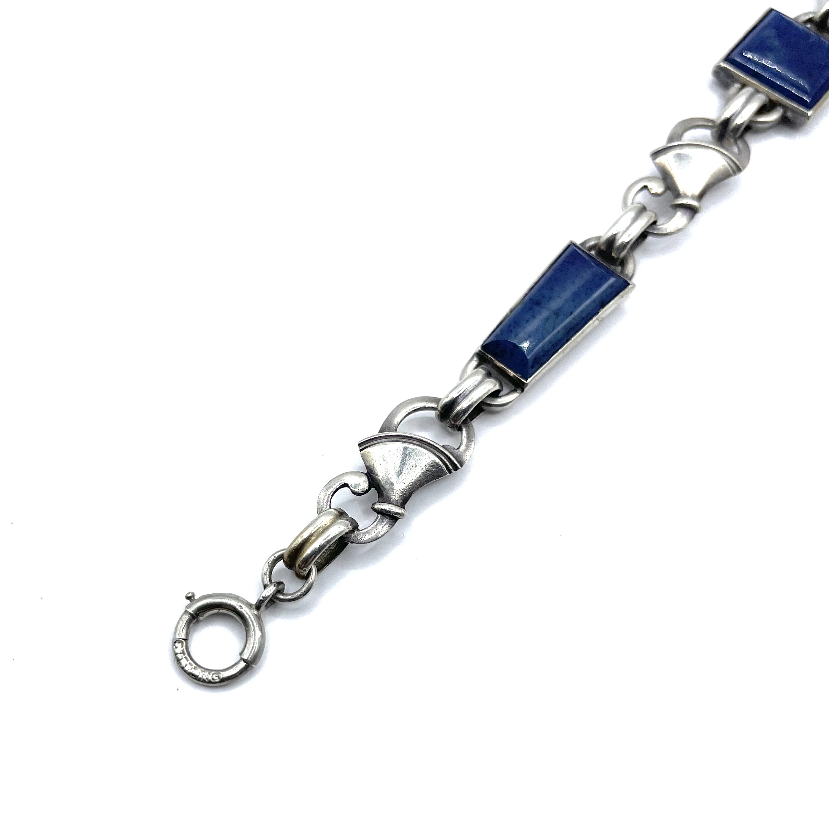 Vintage Otis sterling silver bracelet