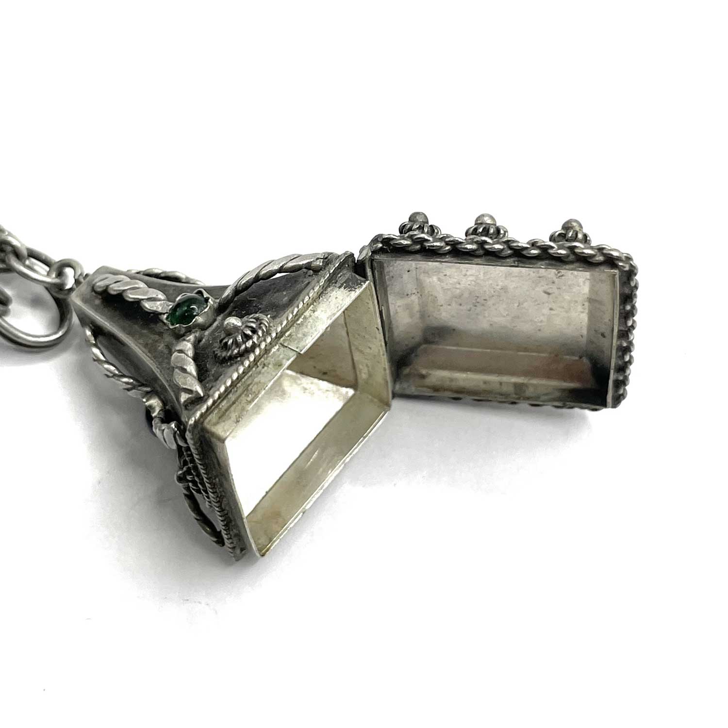 Italian silver charm bracelet