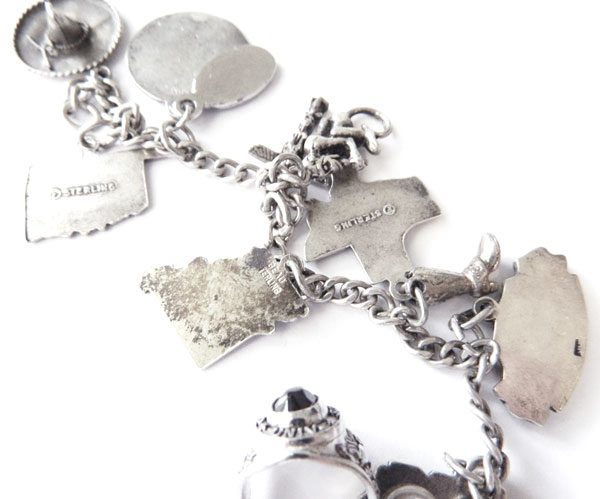 sterling charm bracelet