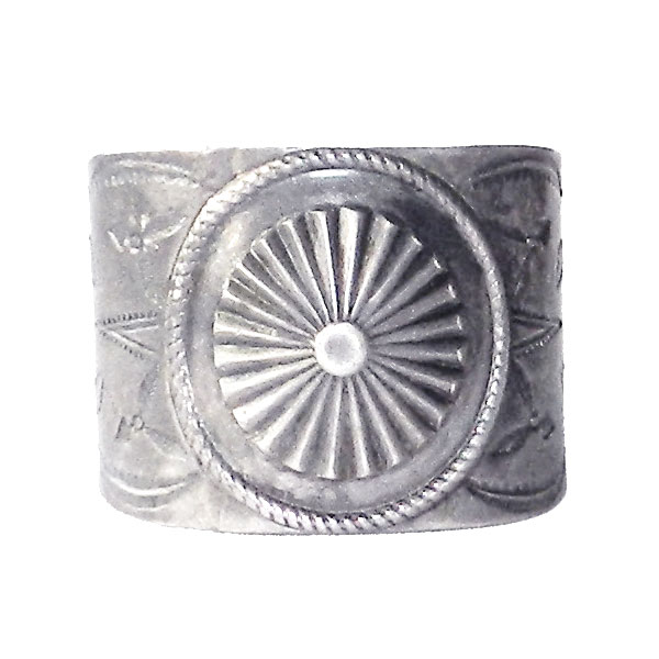 Navajo sterling cuff bracelet