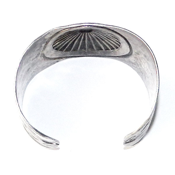 Navajo sterling cuff bracelet