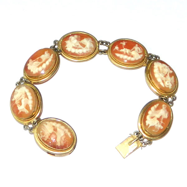 7 days a week cameo bracelet