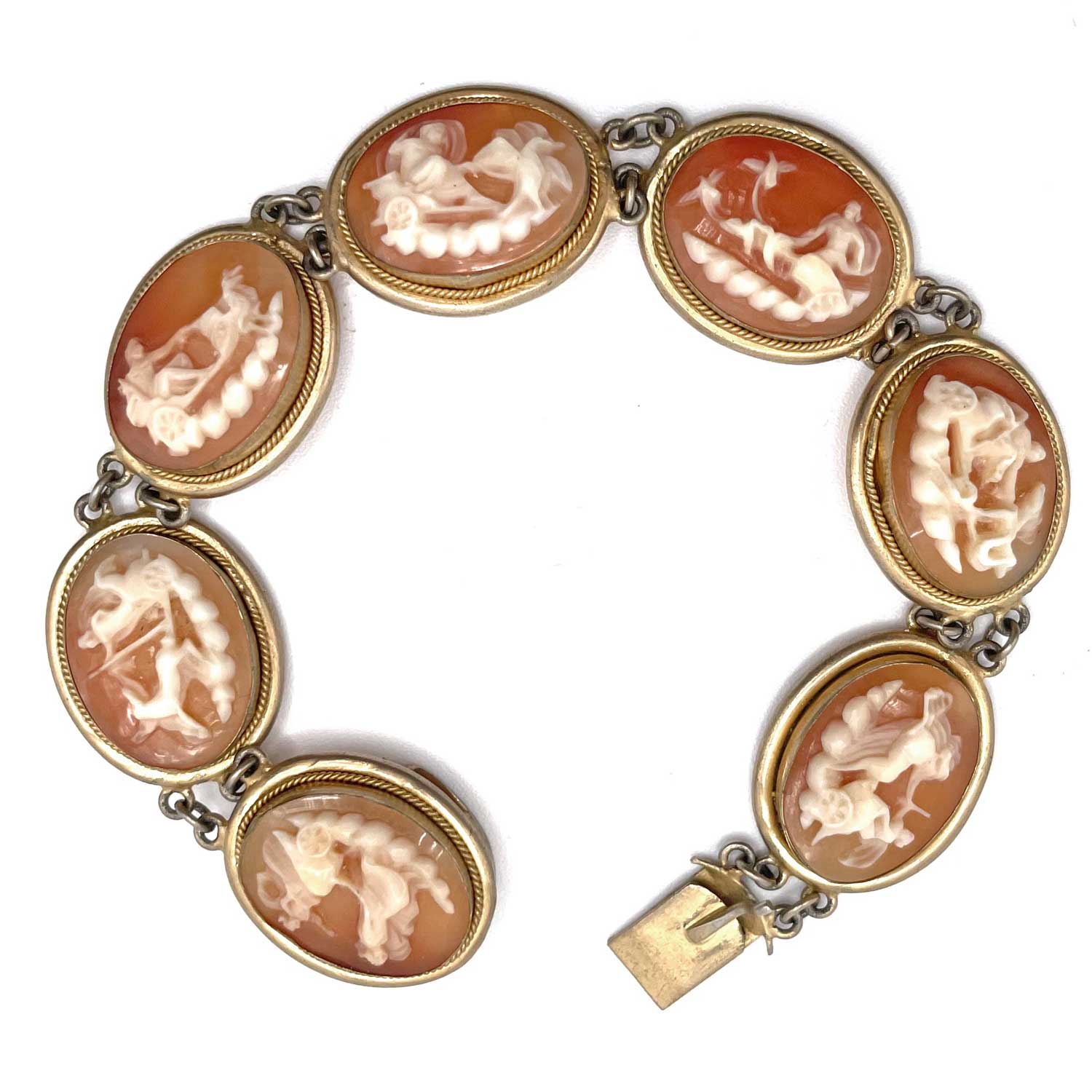 7 days a week cameo bracelet
