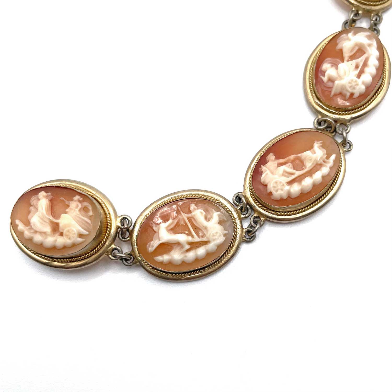 Italian cameo bracelet