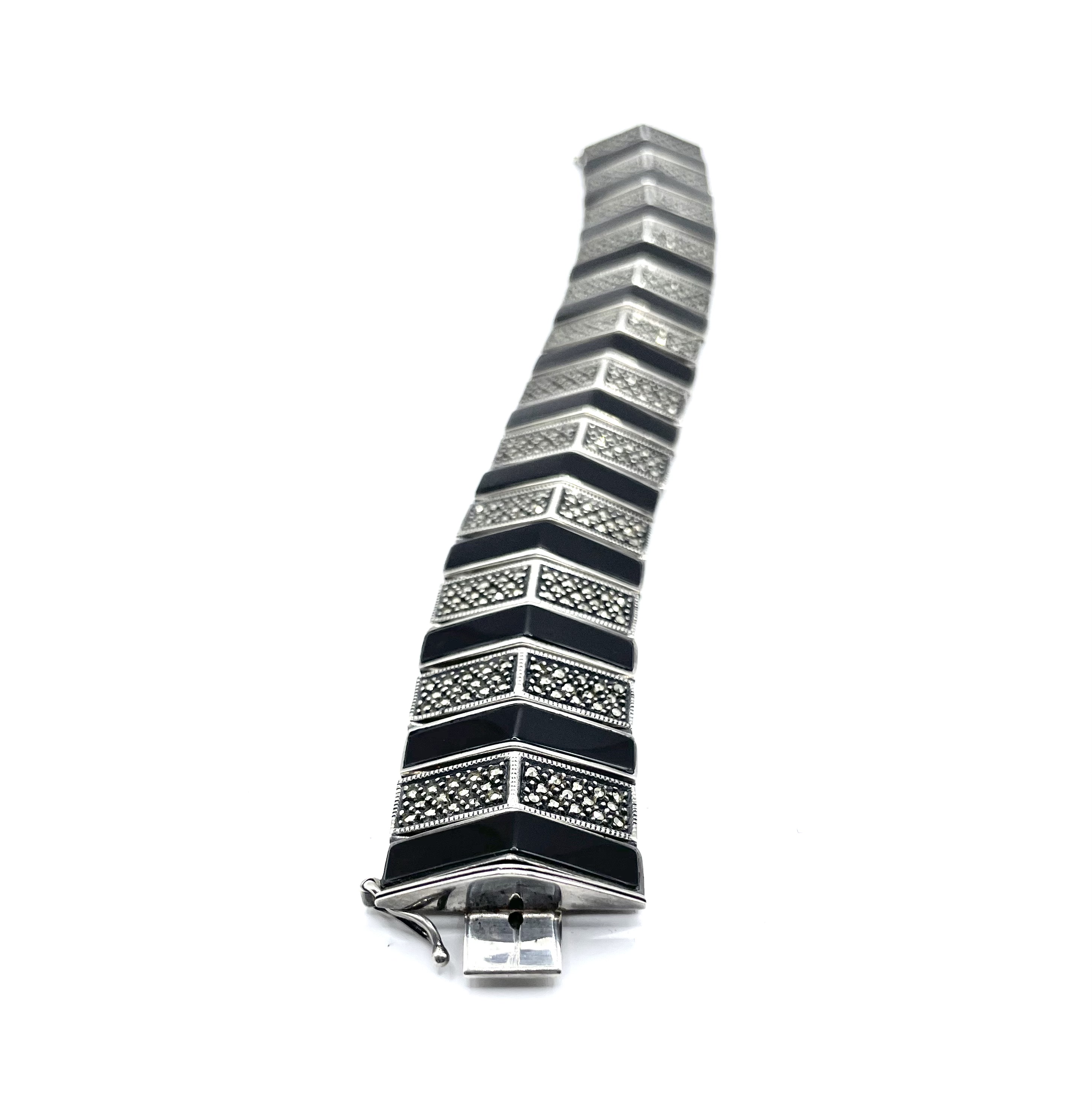 Judith Jack black onyx bracelet