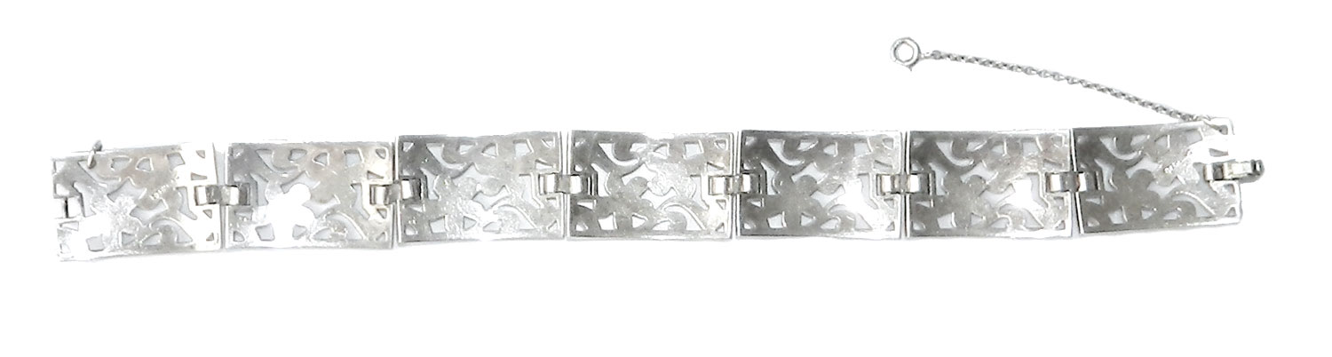 Art Deco sterling bracelet