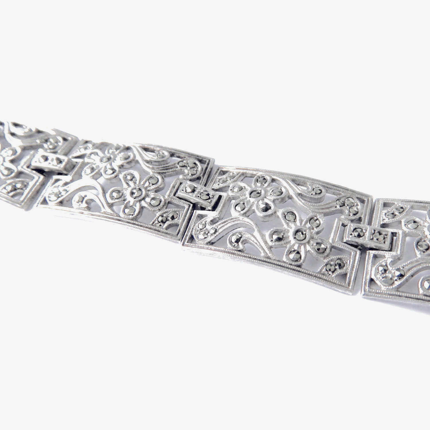 Art Deco sterling bracelet