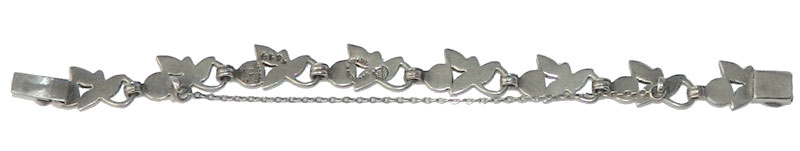 Margot de Taxco enameled bracelet