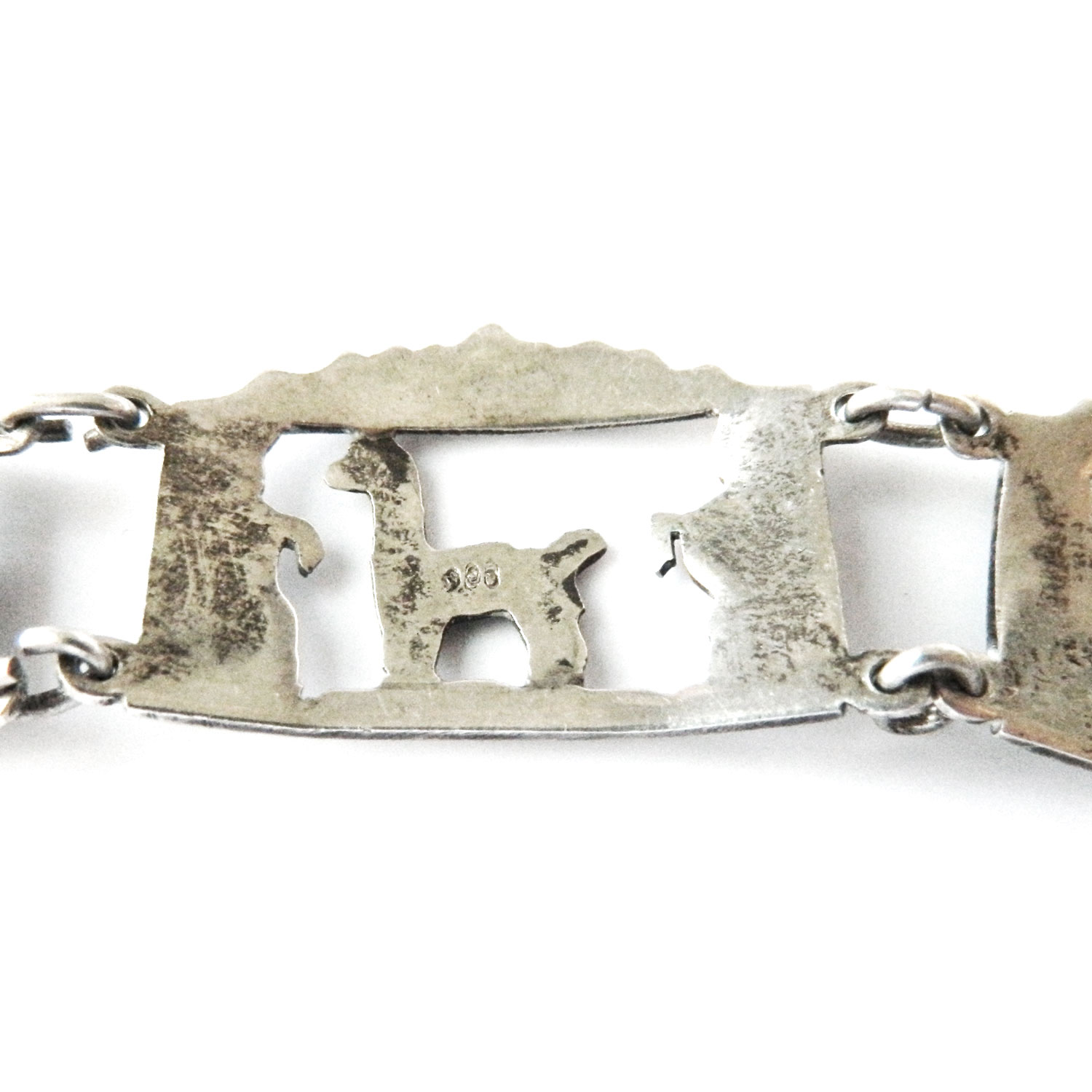 Peruvian sterling silver bracelet