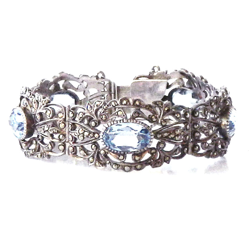 Vintage Art Deco Marcasite Bracelet