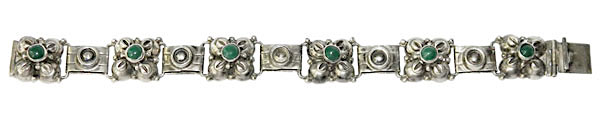 Vintage Mexican silver bracelet