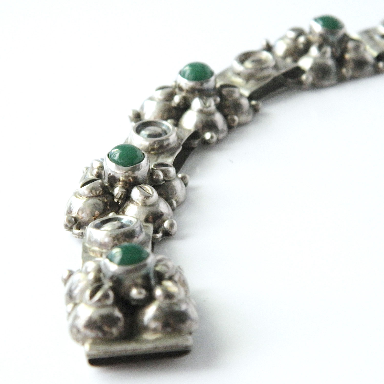 Vintage Mexican silver bracelet