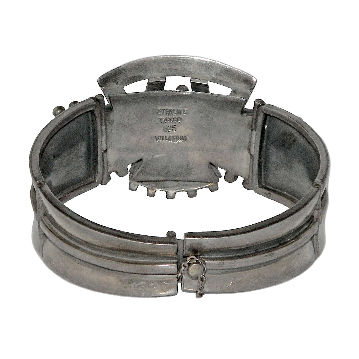 Vintage Alfredo Villasana Mexican silver bracelet
