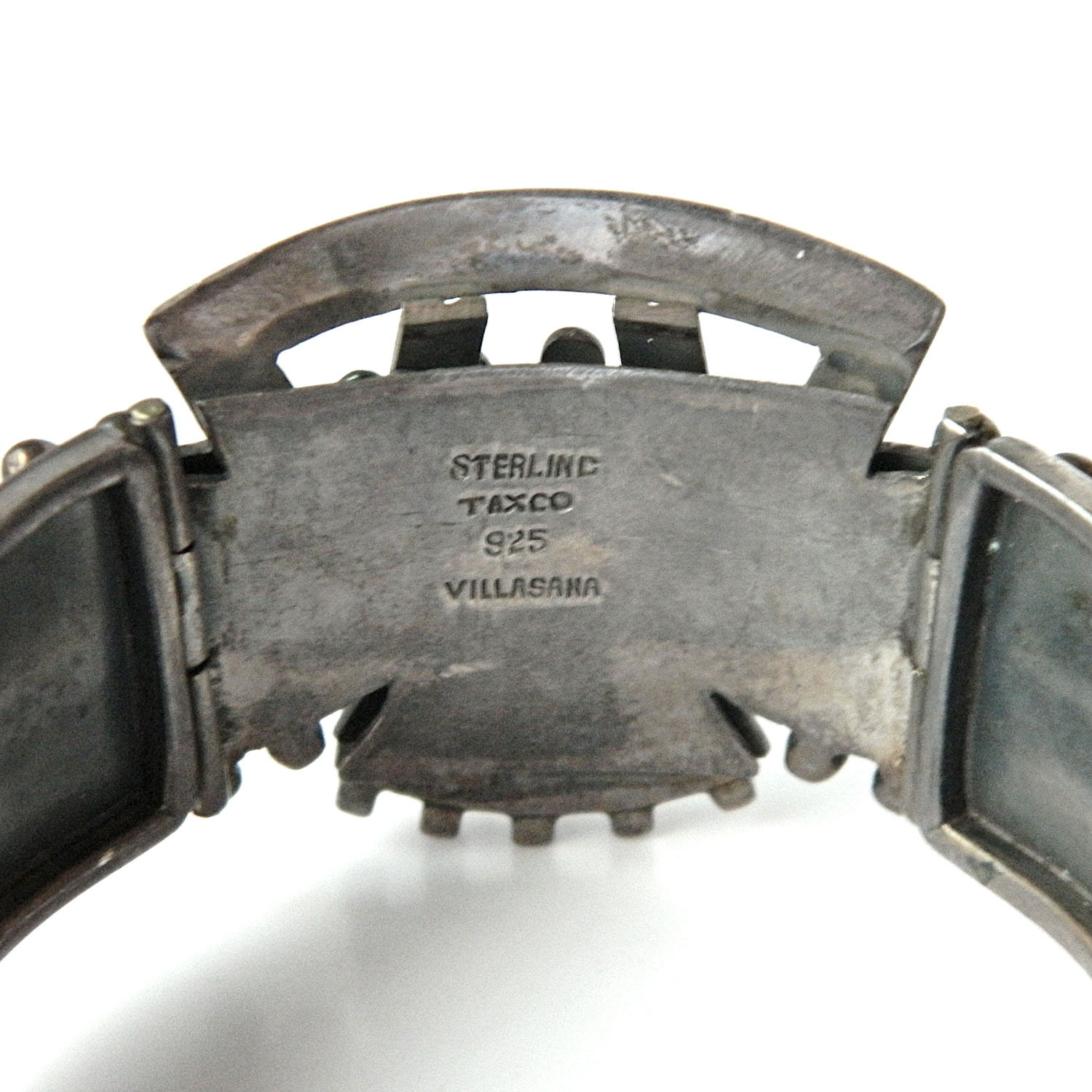 Vintage Alfredo Villasana Mexican silver bracelet