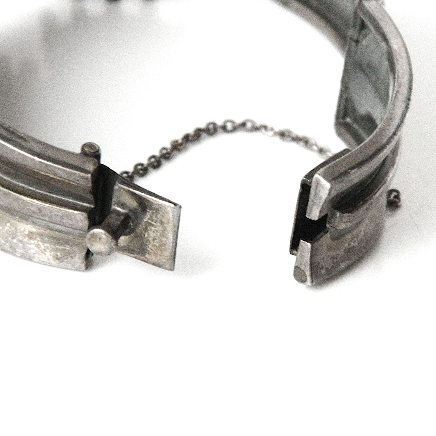 Vintage Alfredo Villasana Mexican silver bracelet