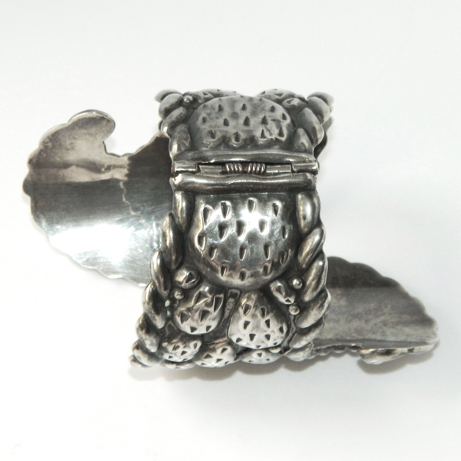 Mexican silver cuff bracelet