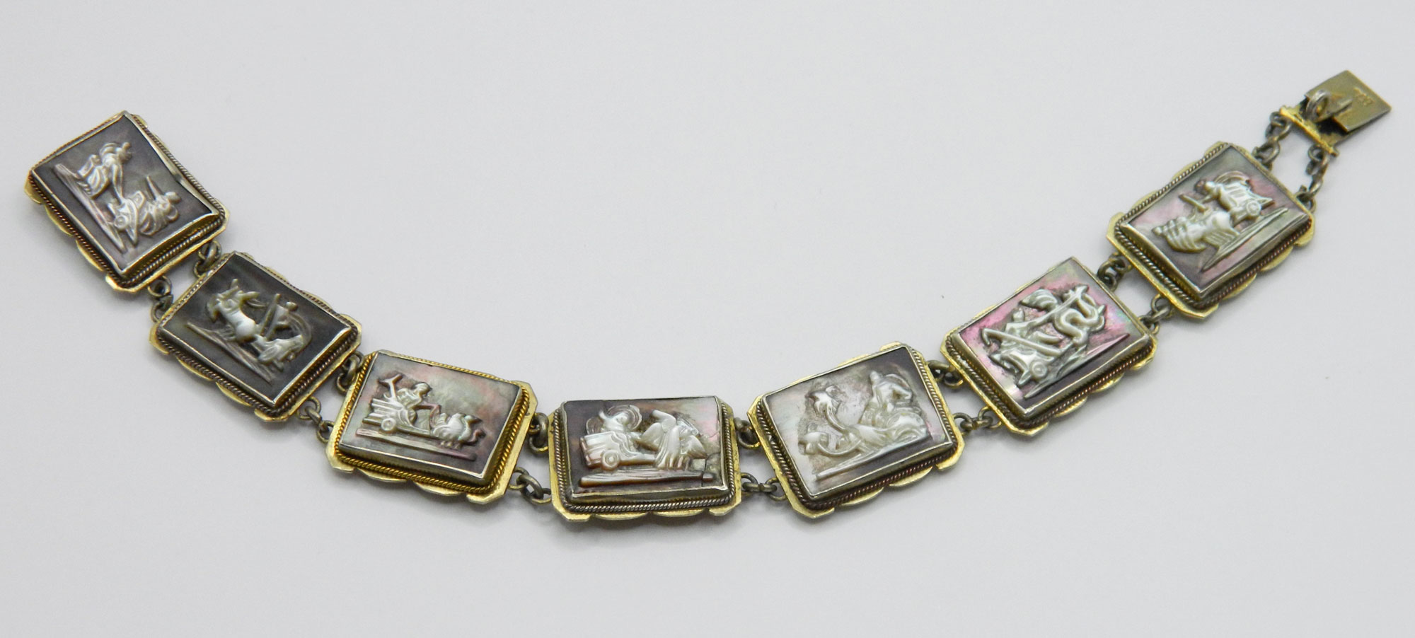 7 days a week cameo bracelet