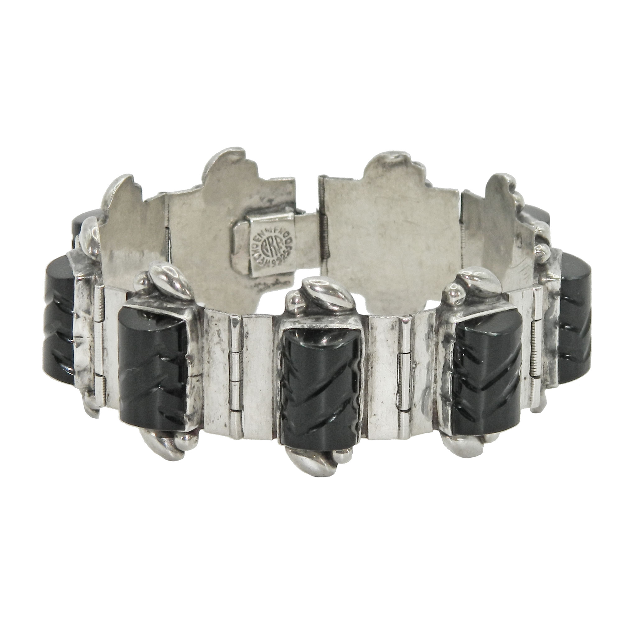 Vintage Mexican silver bracelet