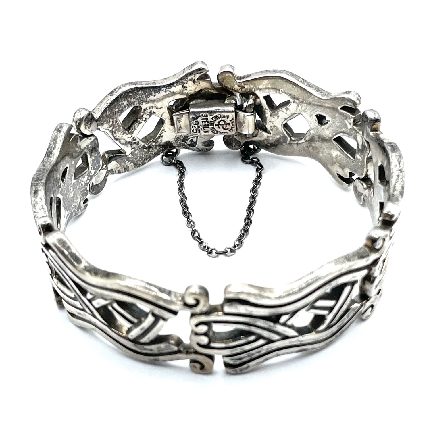 Vintage Taxco Mexican silver bracelet