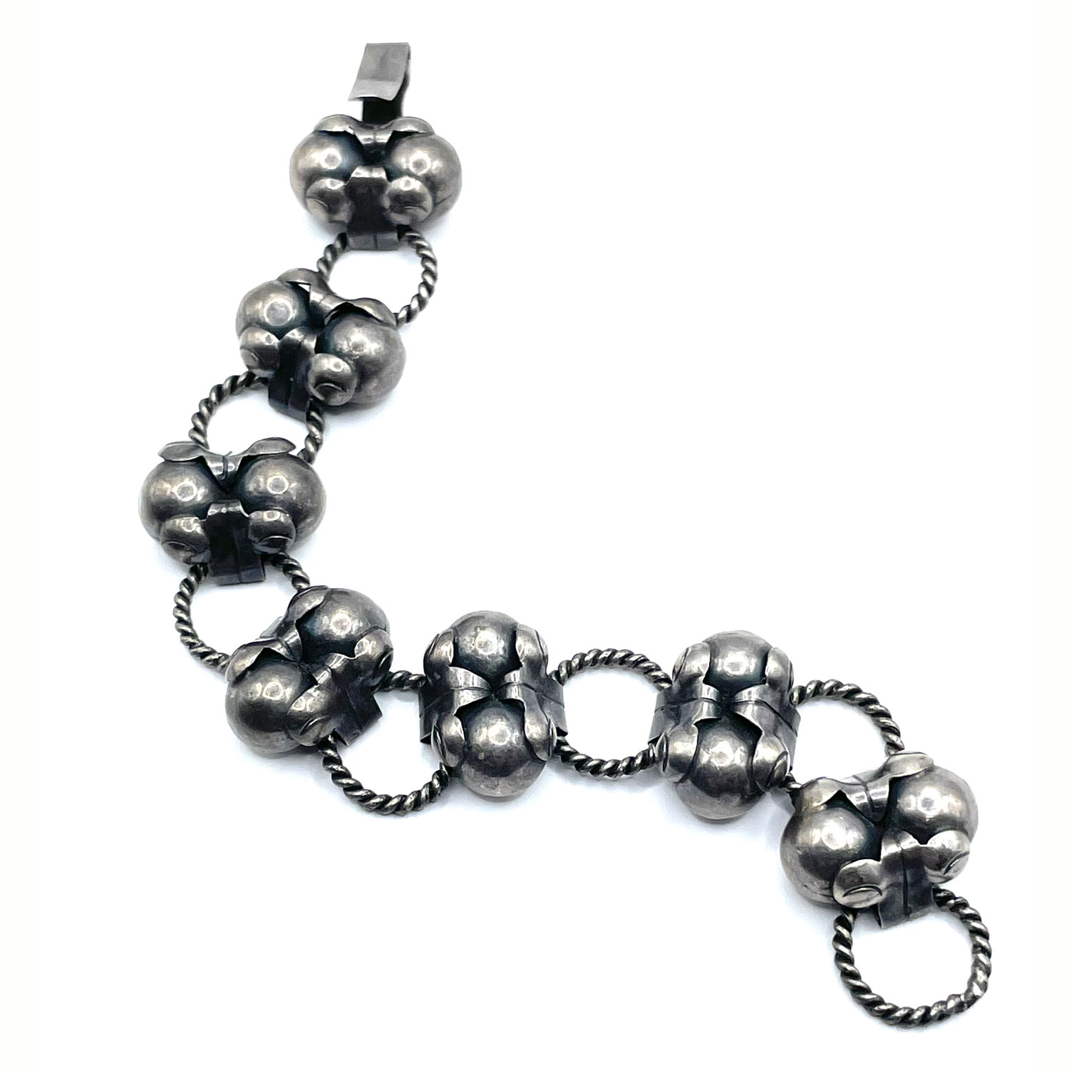 Art Deco Mexican silver bracelet