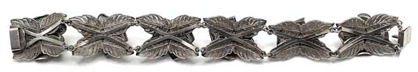 Italian wirework silver bracelet