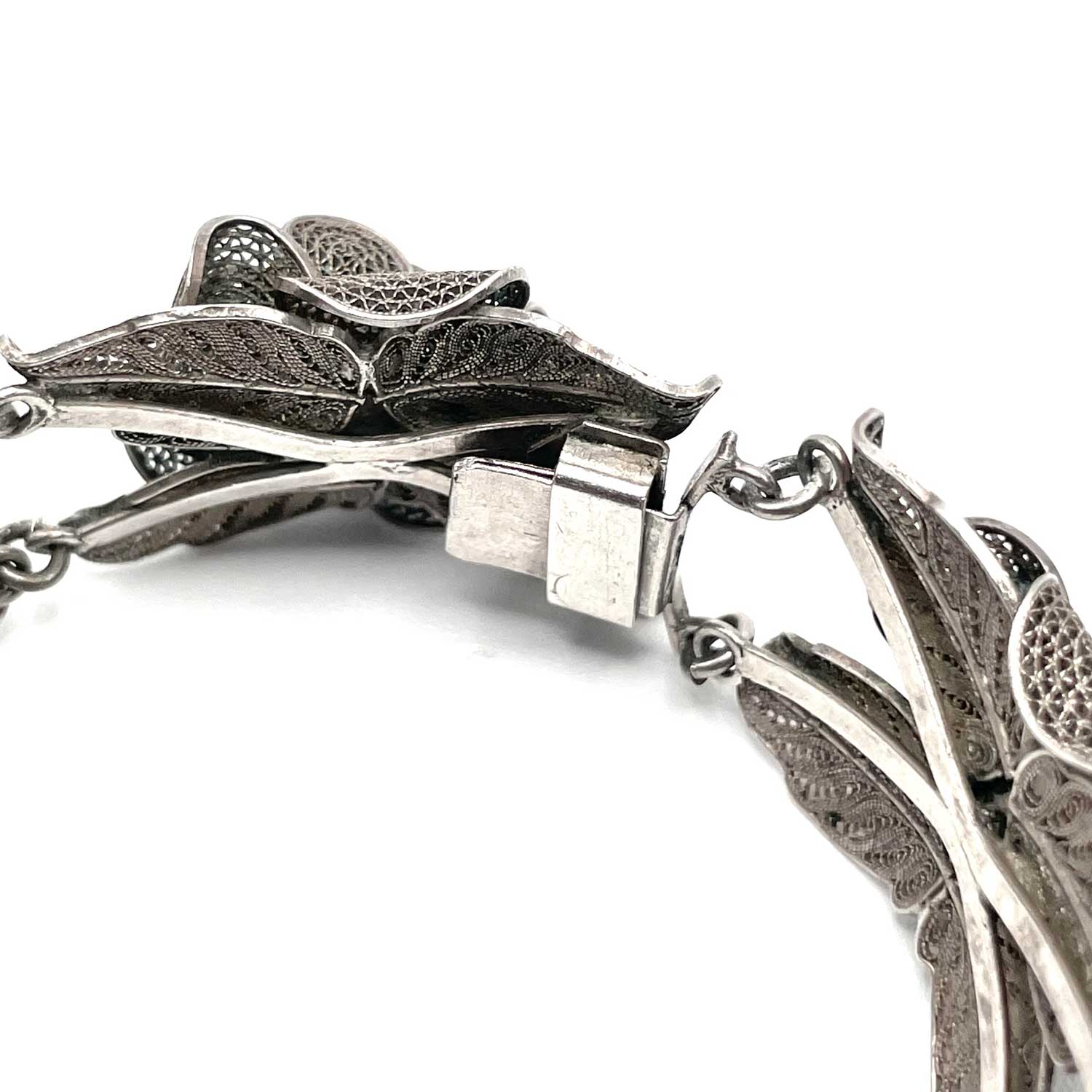 Italian wirework silver bracelet