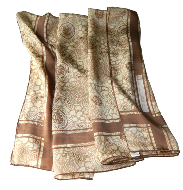 1980's Anne Klein designer scarf