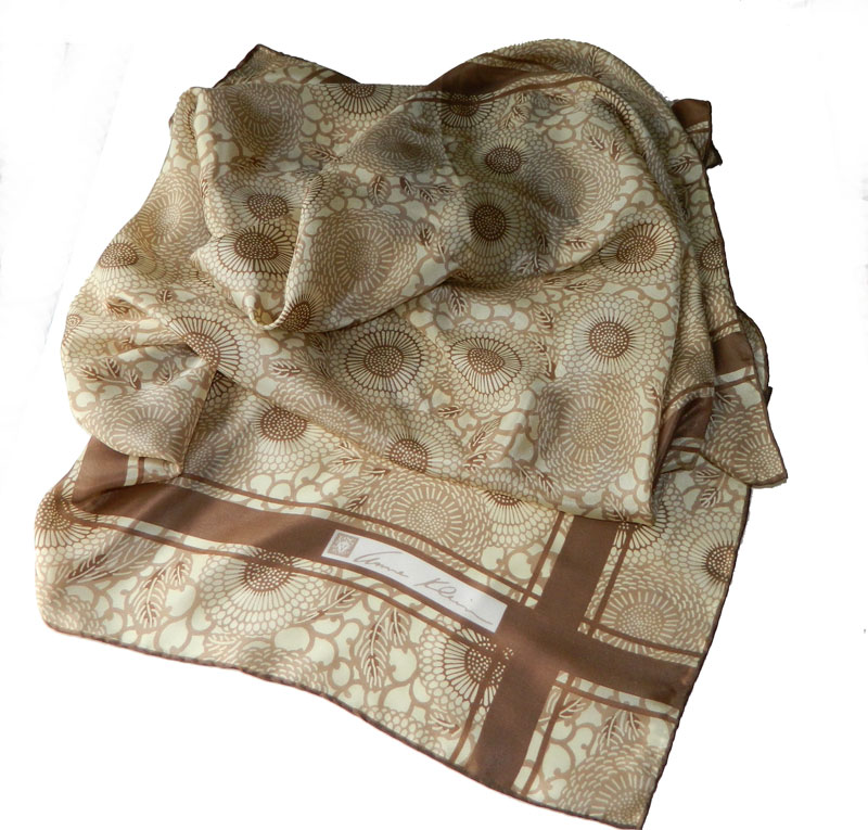 1980's Anne Klein designer scarf