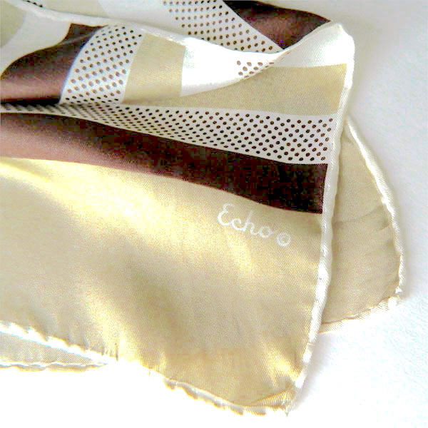 Vintage striped scarf