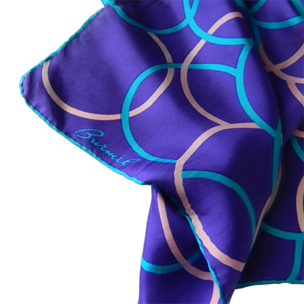 Vintage Burmel silk scarf