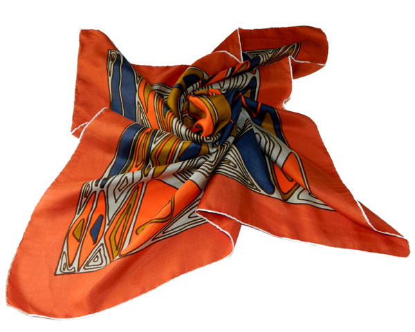 1960's silk scarf