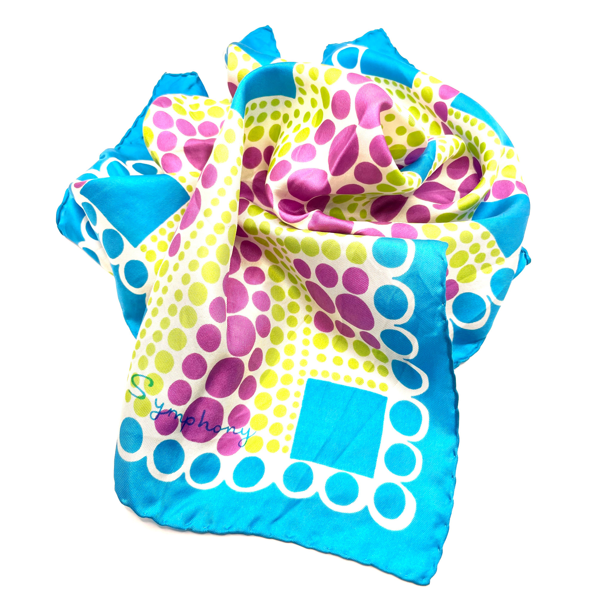 Symphony silk scarf