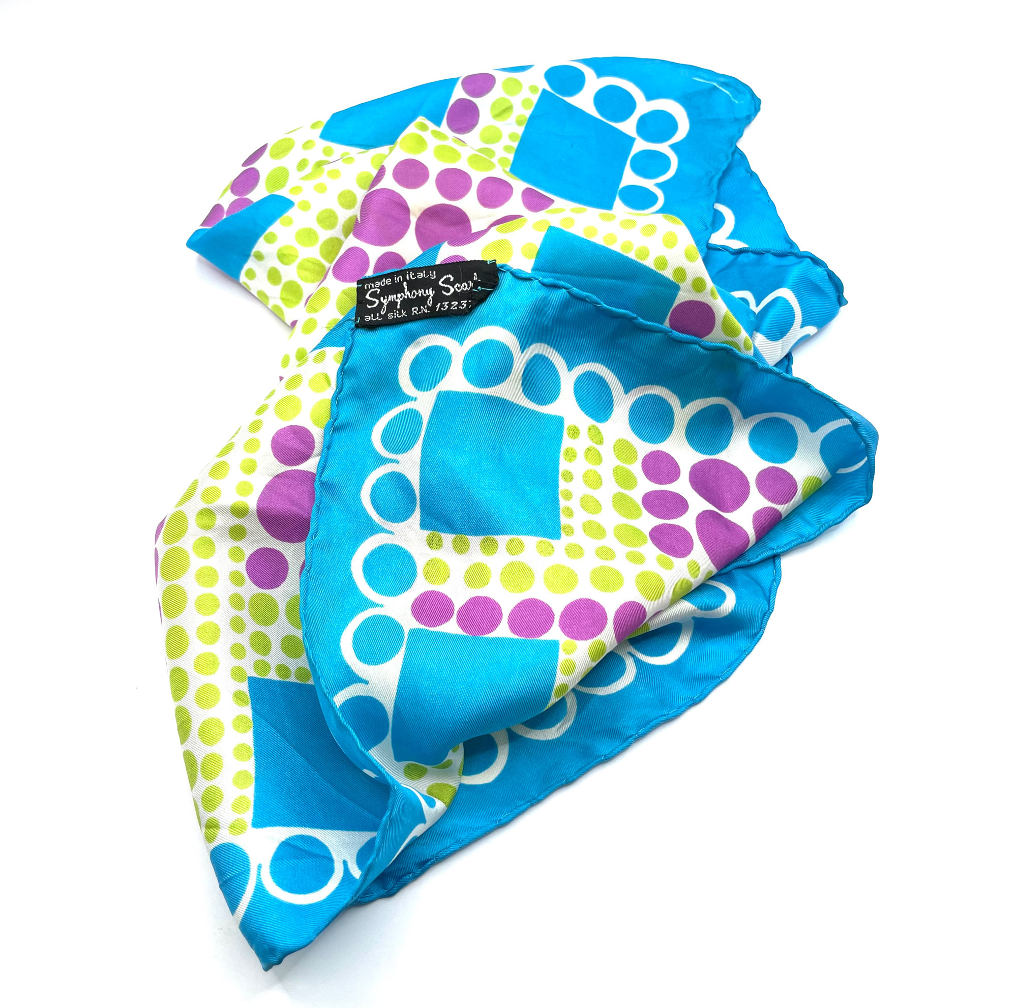 Symphony silk scarf