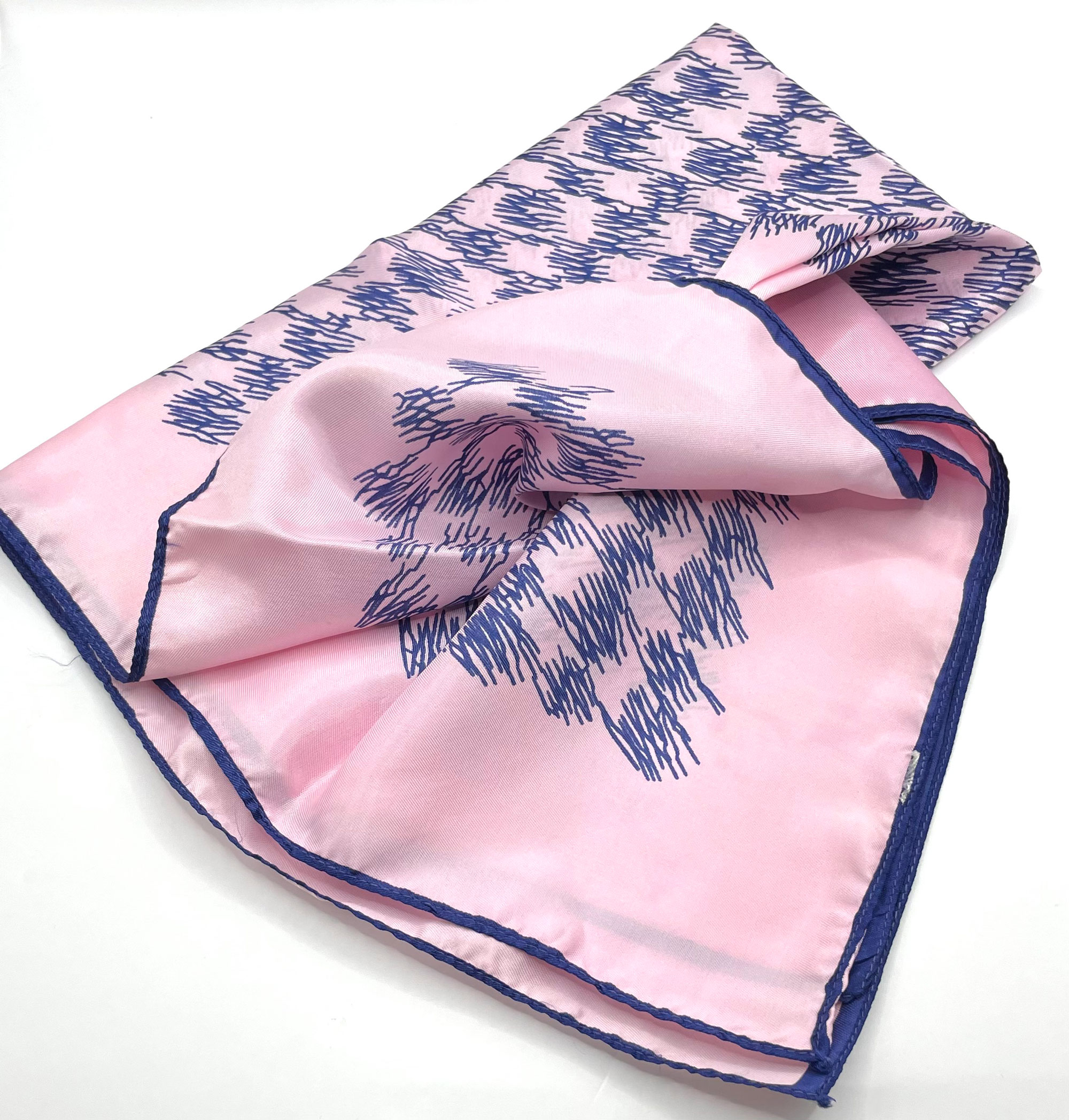 vintage pink scarf