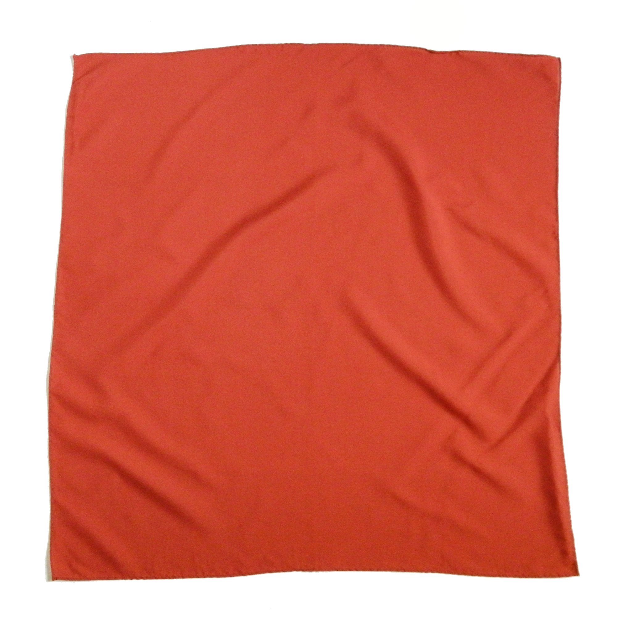 1970s Glentex rust orange scarf