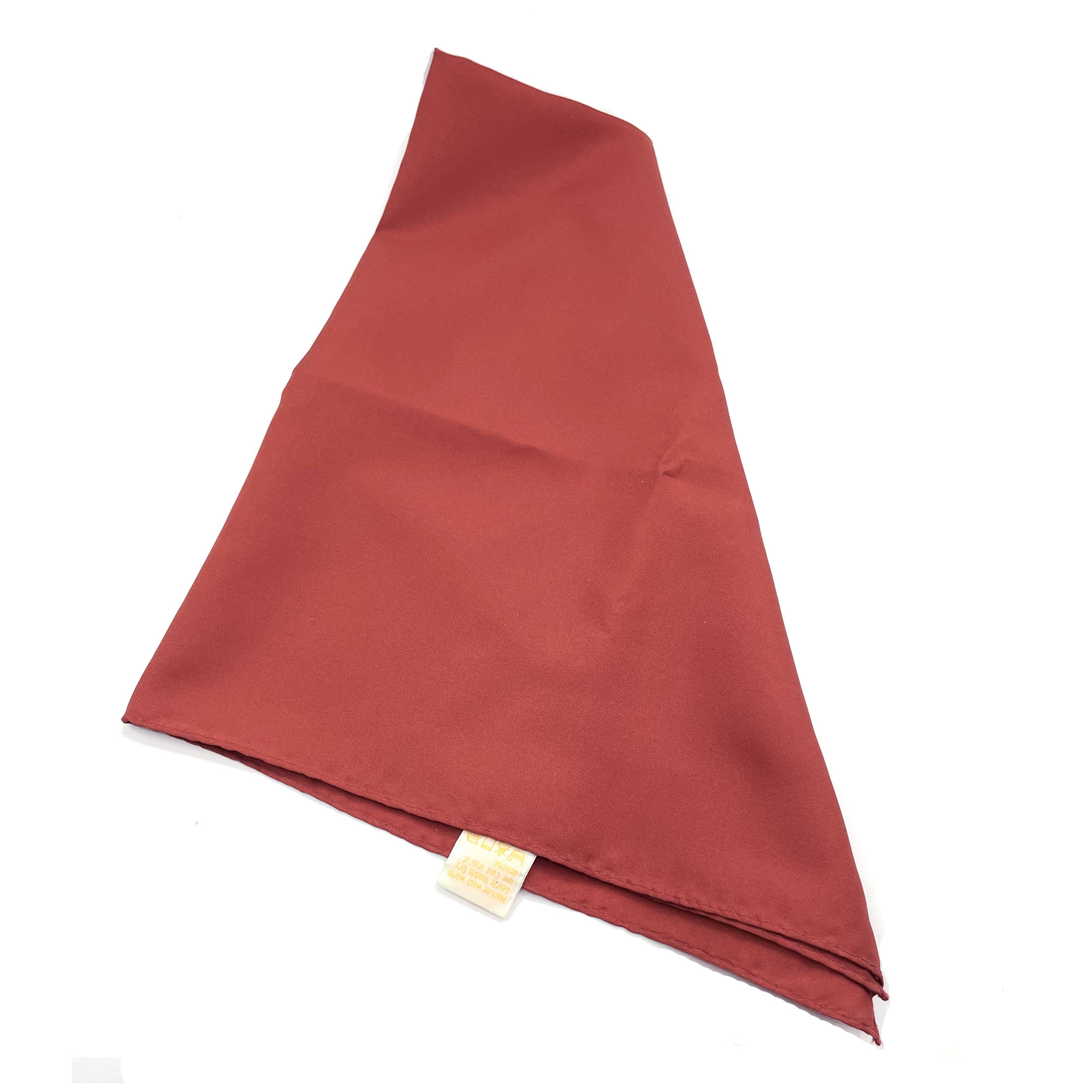 vintage Glentex rust orange scarf