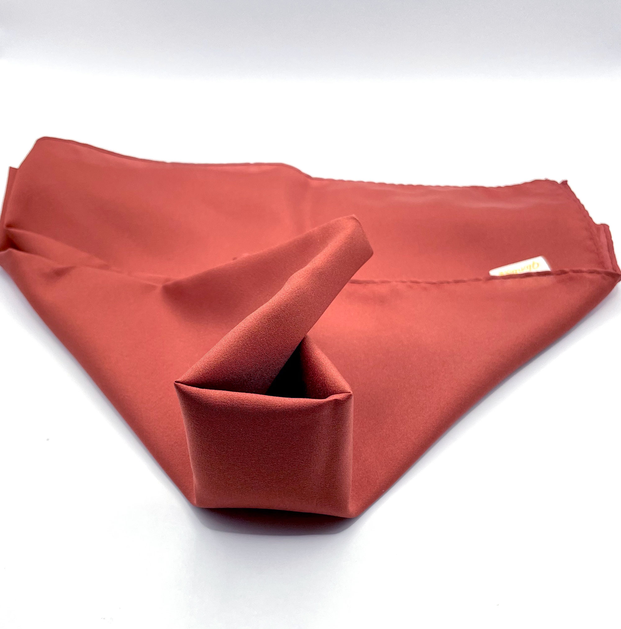 vintage Glentex rust orange scarf