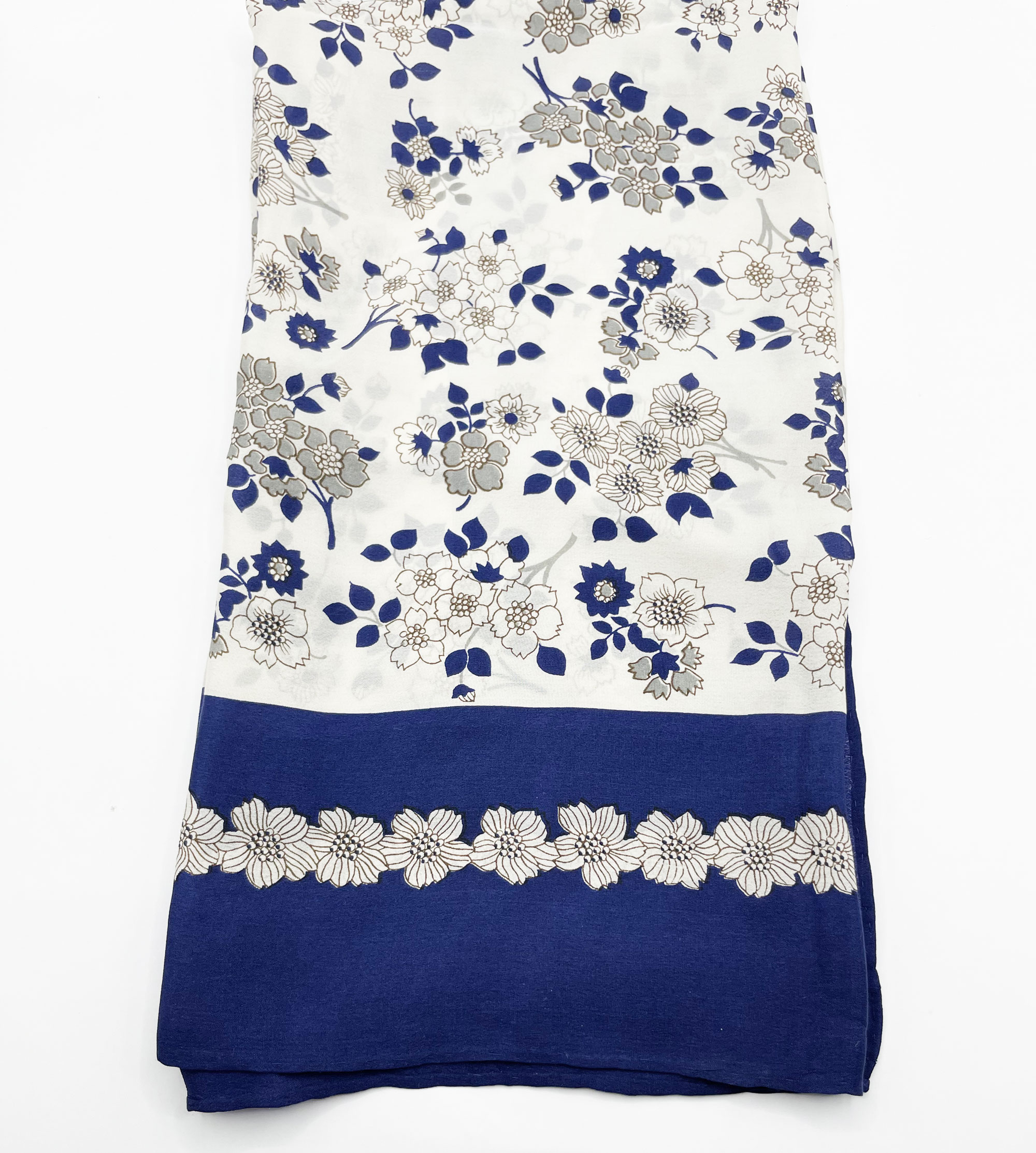 1980s designer silk scarf