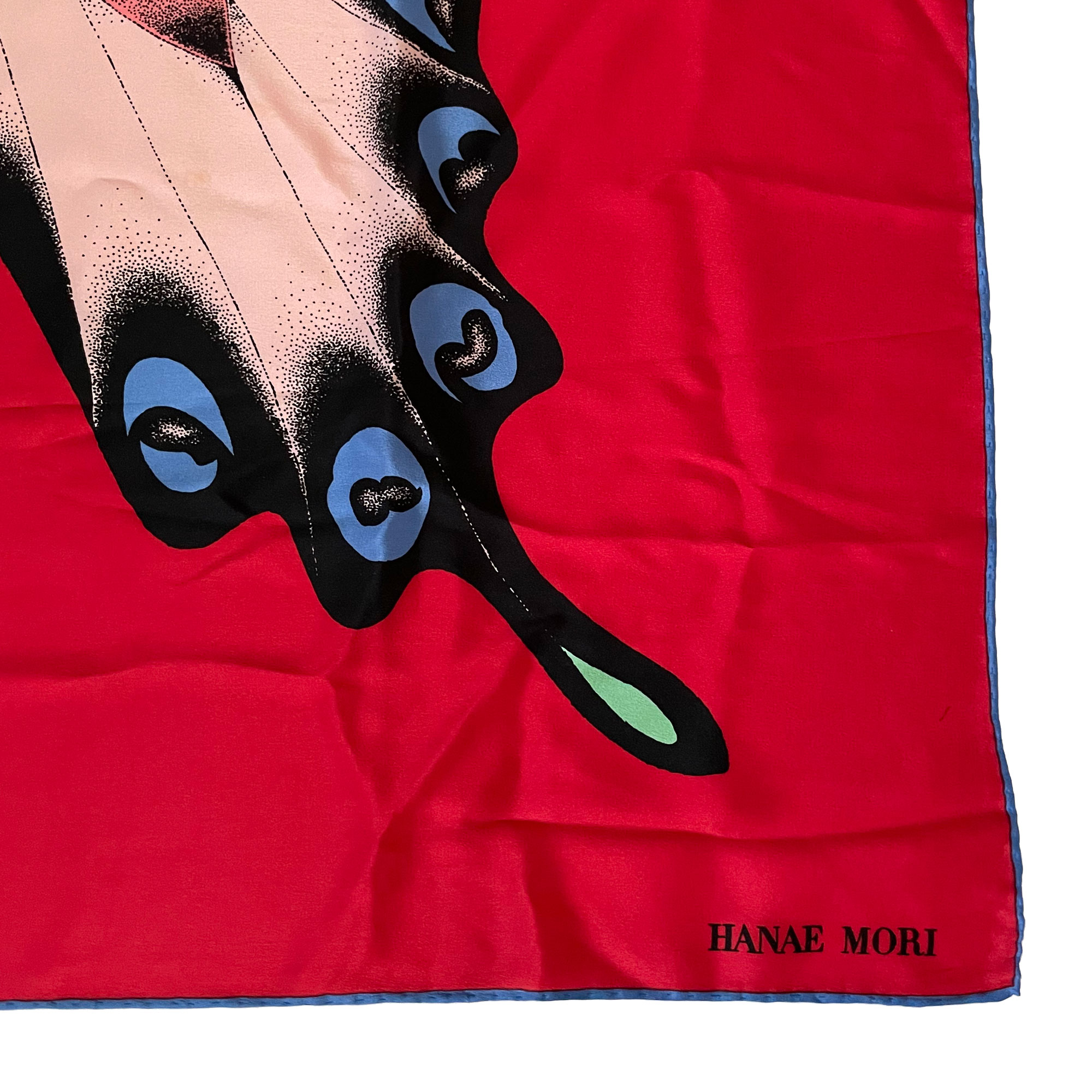 Vintage Hanae Mori designer scarf