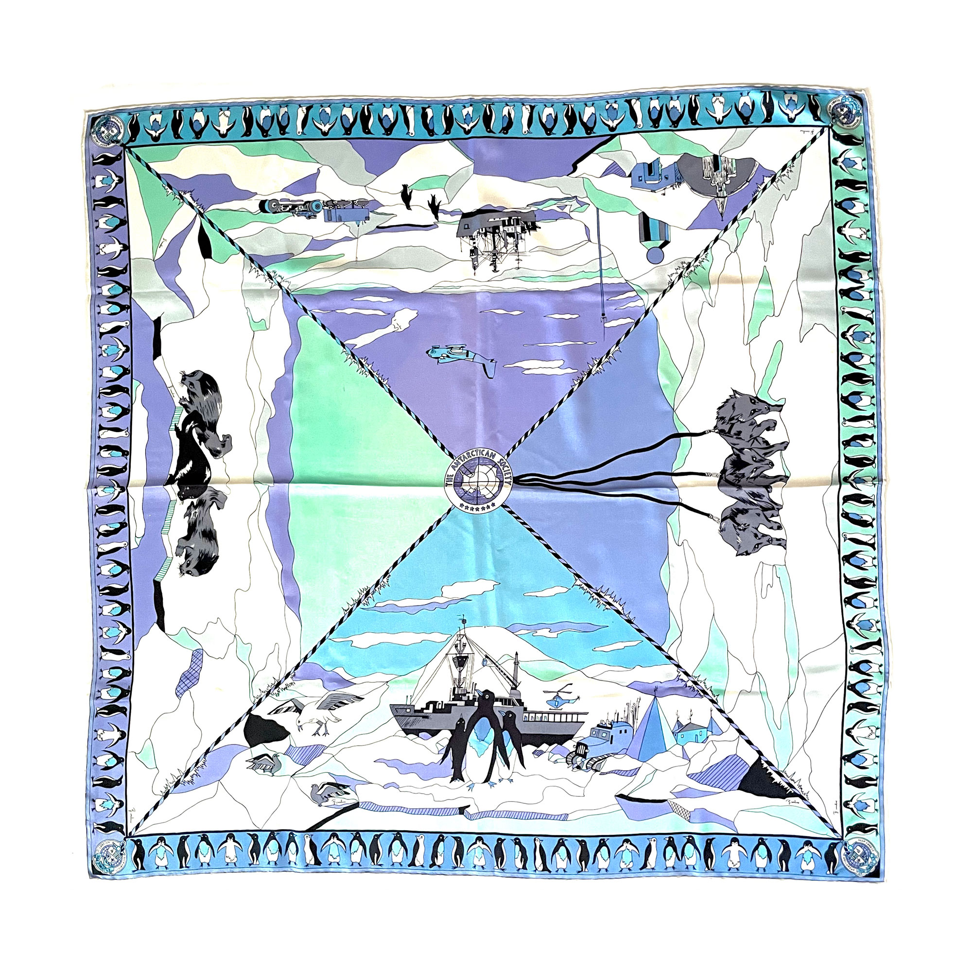 Vintage Silk Missoni Designer Scarf