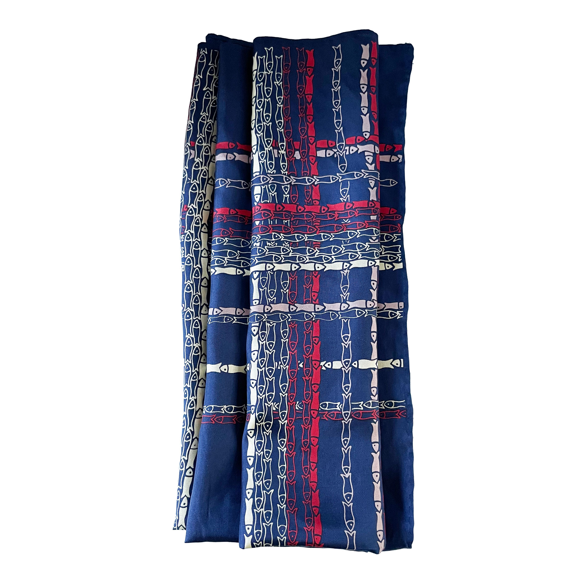 Vintage Echo silk scarf