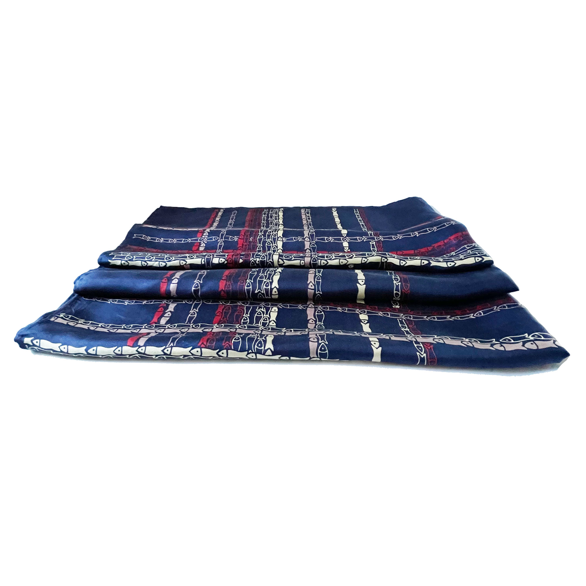 Vintage Echo silk scarf
