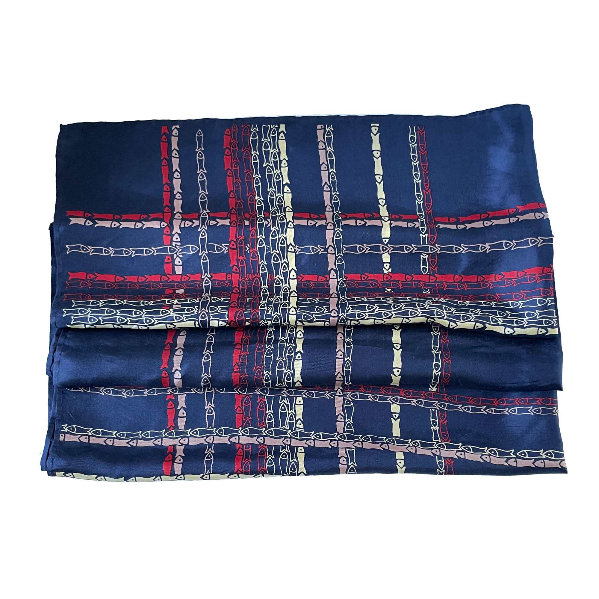 Vintage Echo silk scarf