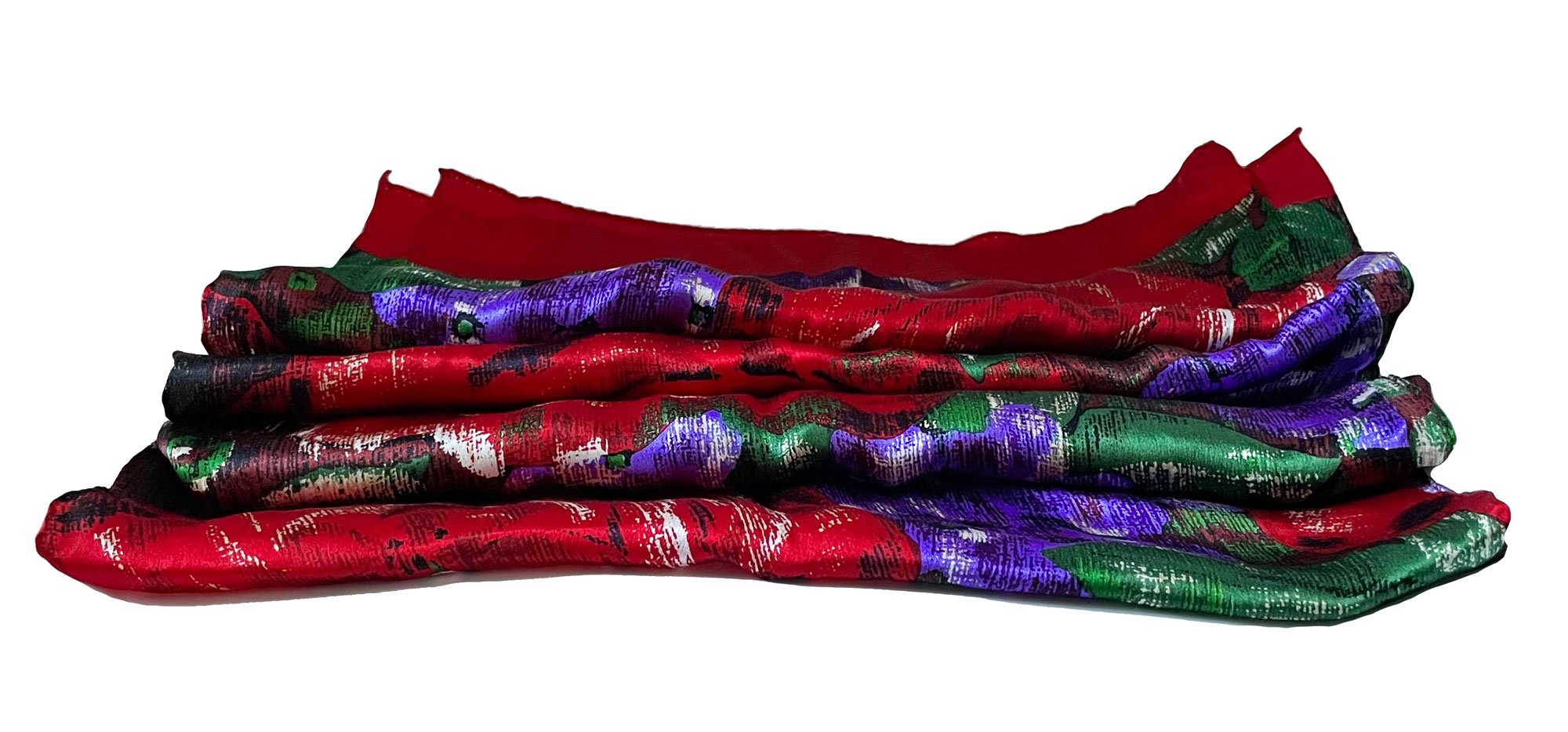 Vintage Echo silk scarf